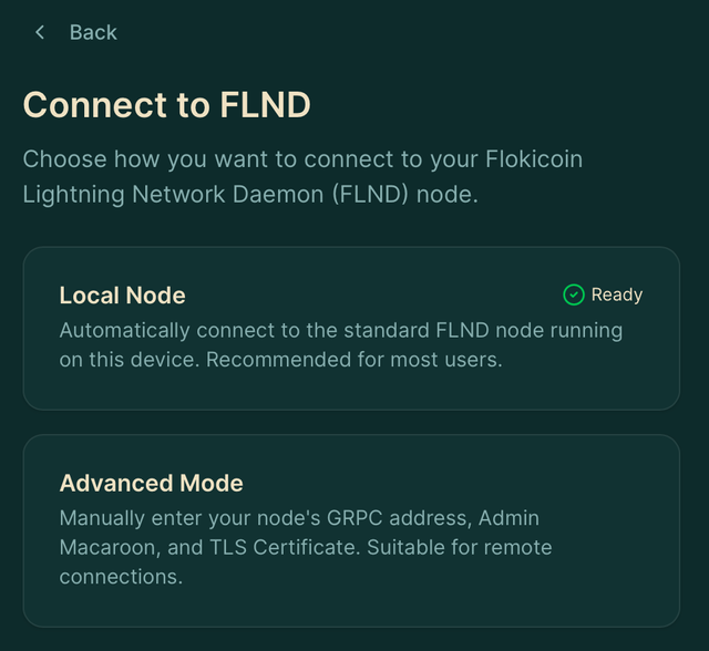 Local Node Setup